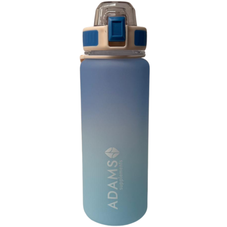 Sport & Fitness - Sticla apa plastic, frosted, blue, 850ml, Adams Supplements