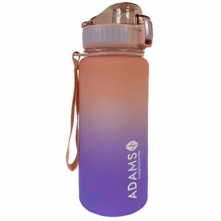 Flacoane - Sticla apa plastic, frosted pink, 850ml, Adams Supplements