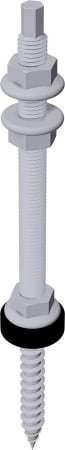 Sisteme de montare - Hanger bolt kit 10x200 assembled