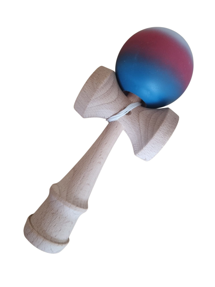 Jucărie interactivă Kendama 18 cm, minge cu suprafață antiderapantă,model gradient [3]