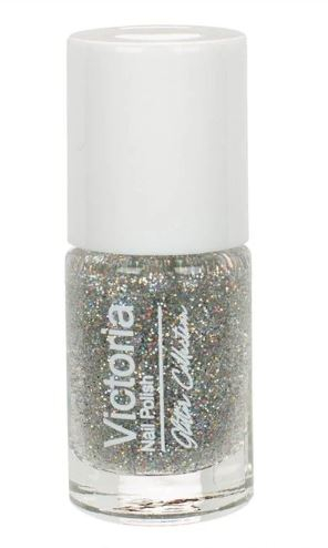 Oja de Unghii de Durata Argintie cu Glitter - 6ml [1]