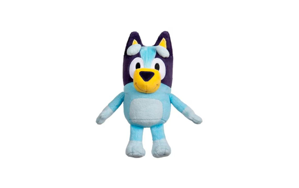 Set 2 Jucarii de plus muzicale, din desenele animate cu Bluey si Bingo, dimenisune 28 cm [3]