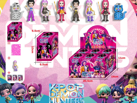 Figurina - Figurine surpriza, K-pop Demon Hunter, Rumi Zoe Mira, Zoey