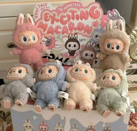 Labubu Exciting Macaron Blind Box – surpriza dulce, figurina misterioasa si adorabila de colectie [2]