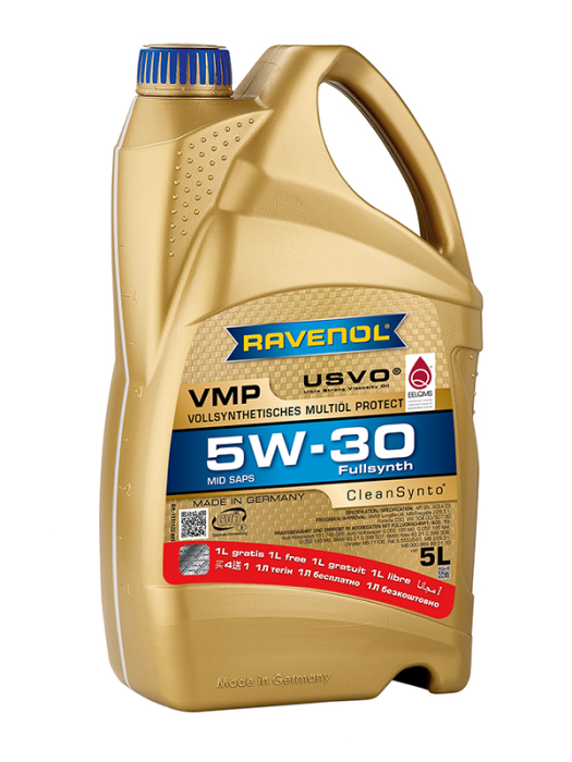 RAVENOL VMP 5W-30 5L USVO PROMO 4+1 GRATIS [1]