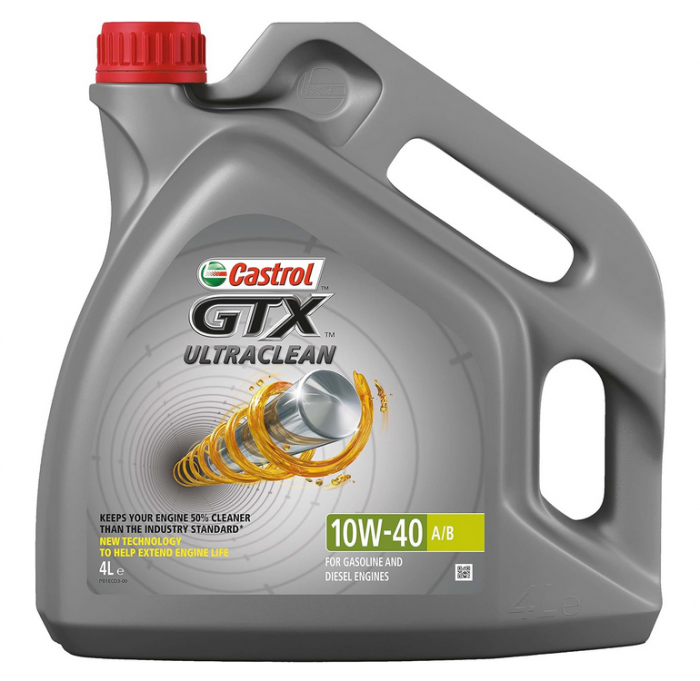 Ulei motor Castrol GTX Ultraclean, 10W40, 4L [1]