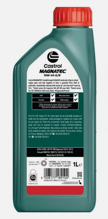 Ulei motor Castrol MAGNATEC, 10W40, 1L [2]