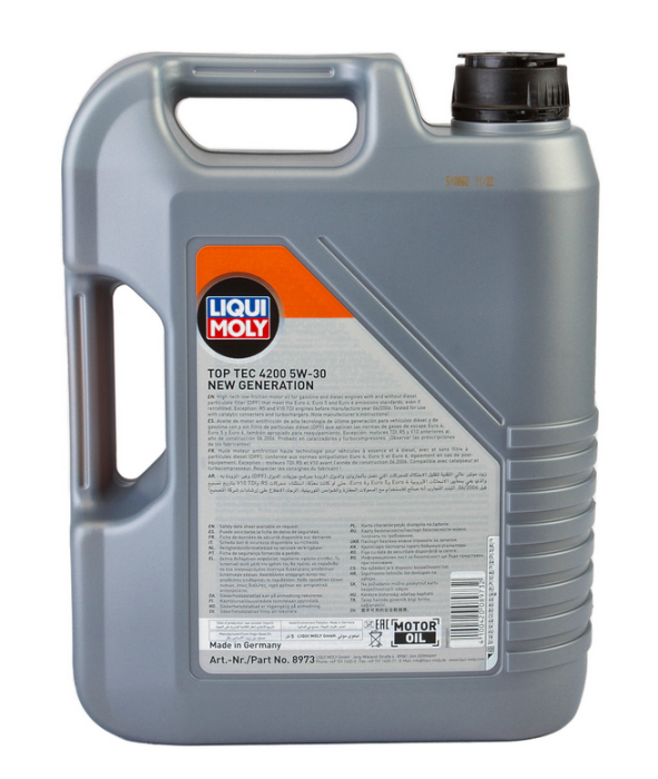 ULEI MOTOR LIQUI MOLY TOP TEC 4200 5W30 (3707) (2693) (8973) 5L [2]