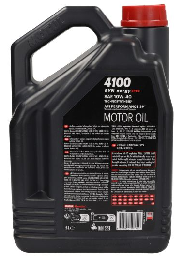 Ulei motor Motul 4100 SYN-nergy 10W40 5L [2]