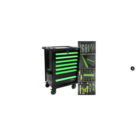 Scule - BANC DE SCULE 7 SERTARE VERDE ECHIPAT 172BUC JBM