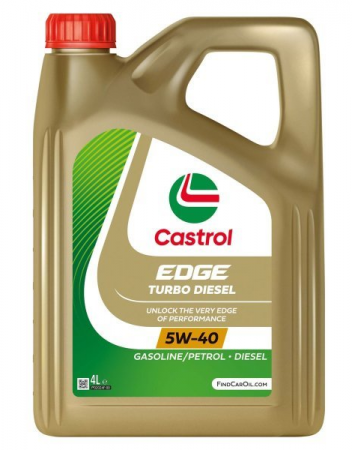 Ulei de motor - Ulei motor Castrol Edge Turbo Diesel , 5W40, 4L