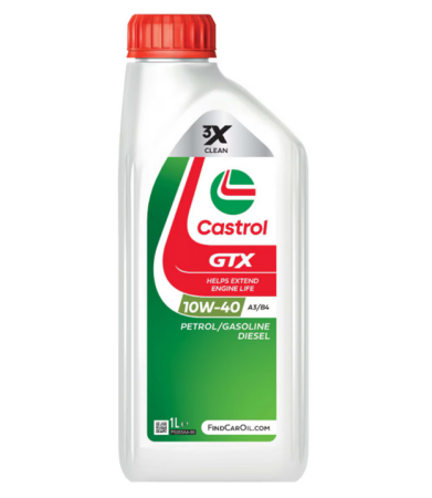 10W40 - Ulei motor Castrol GTX Ultraclean, 10W40, 1L