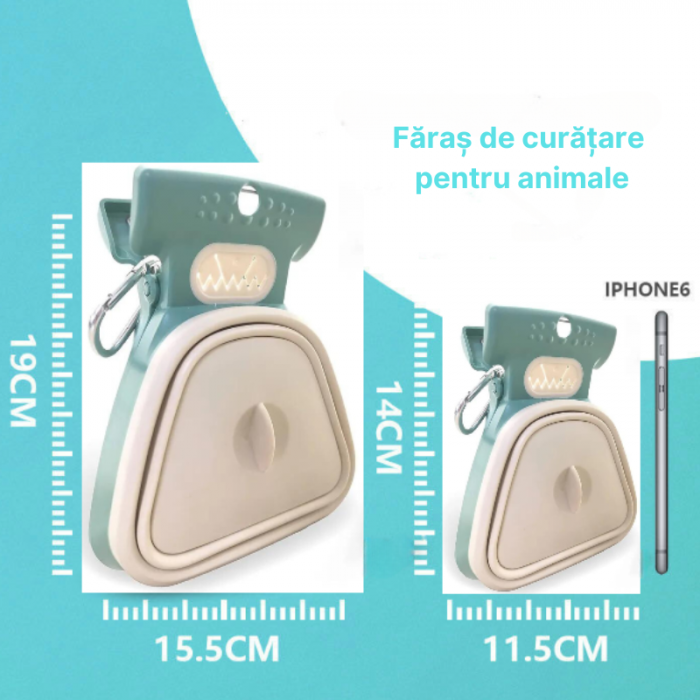 Cleste din plastic pentru strangerea excrementelor de animale [4]