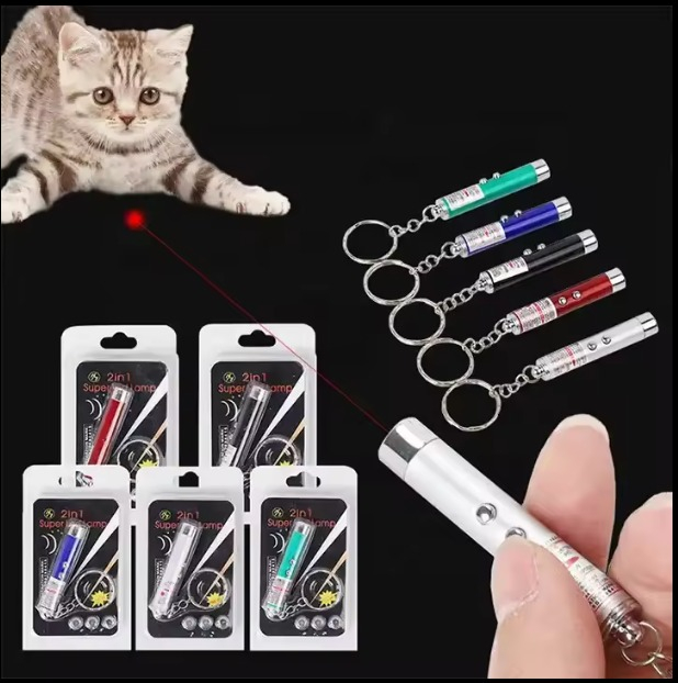 Laser pentru pisici, ADLUMUS cu 5 moduri de proiecție si design in forma de: punct roșu, șoricel, fluture, față zâmbitoare si stea. [3]