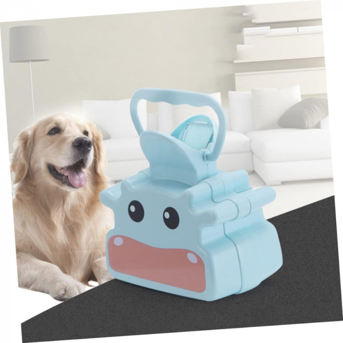 Faras din plastic tip cleste pentru strangerea excrementelor de animale [5]