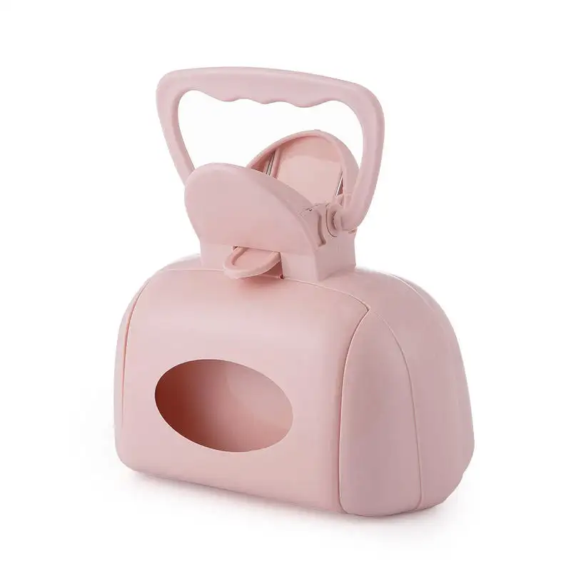 Faras din plastic tip cleste pentru strangerea excrementelor de animale [1]