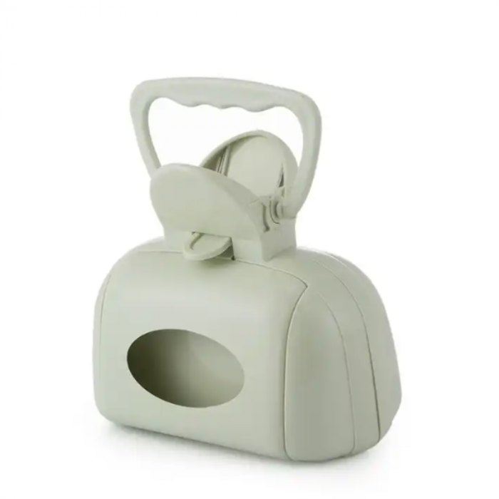 Faras din plastic tip cleste pentru strangerea excrementelor de animale [1]