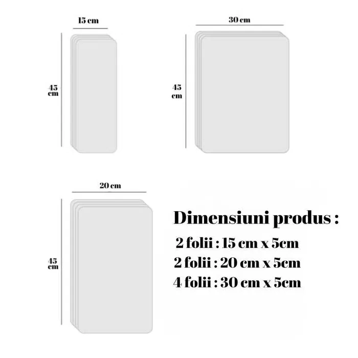 Set Folile transparente si autoadezive [2]