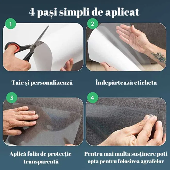 Set Folile transparente si autoadezive - Adlumus [2]
