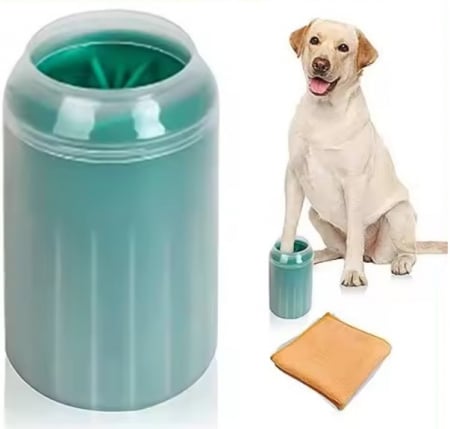 Spalator portabil, ADLUMUS cu perie din silicon pentru indepartarea murdariei/noroiului de pe labutele animalelor de companie [1]