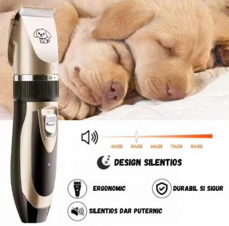 Aparat de tuns professional pentru animale ADLUMUS, silențios, reîncărcabil, fără fir [8]