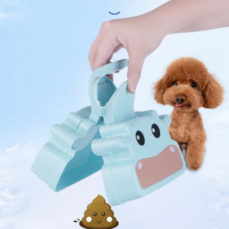 Faras din plastic tip cleste pentru strangerea excrementelor de animale [6]