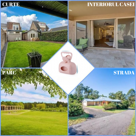 Faras din plastic tip cleste pentru strangerea excrementelor de animale [4]