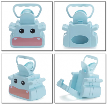 Faras din plastic tip cleste pentru strangerea excrementelor de animale [2]