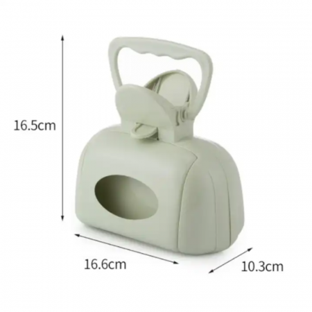 Faras din plastic tip cleste pentru strangerea excrementelor de animale [2]