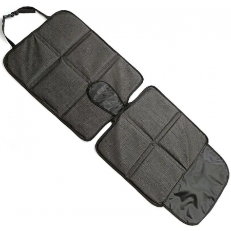 Husa de protectie universala pentru bancheta masinii, ADLUMUS, sistem antialunecare, impermeabila, lavabila, marime 122 x 48 cm, neagra [2]