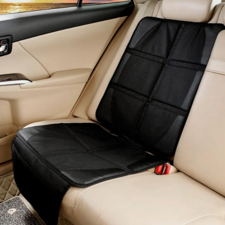 Husa de protectie universala pentru bancheta masinii, ADLUMUS, sistem antialunecare, impermeabila, lavabila, marime 122 x 48 cm, neagra [5]