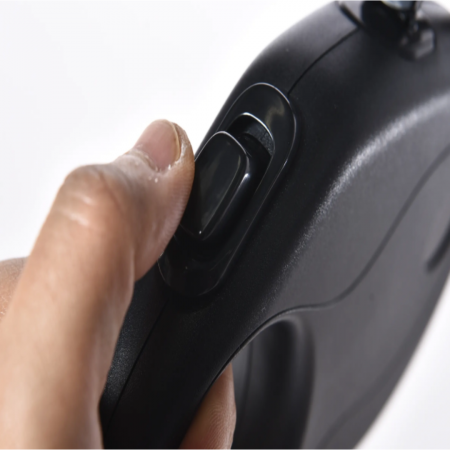 Lesă retractabilă neagră, ADLUMUS pentru plimbatul câinilor de talie mică, medie sau mare si a pisicilor [5]