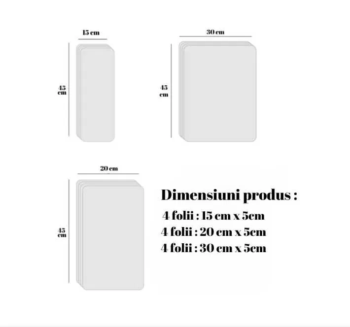 Set Folile transparente si autoadezive - Adlumus [5]