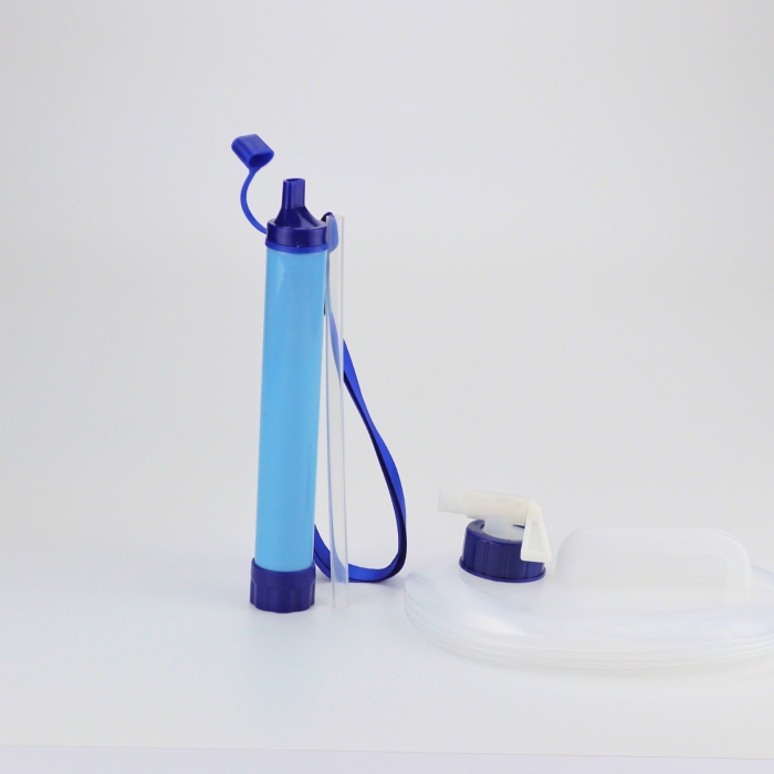 Filtru apa de urgenta SurvivalFilter portabil albastru [4]