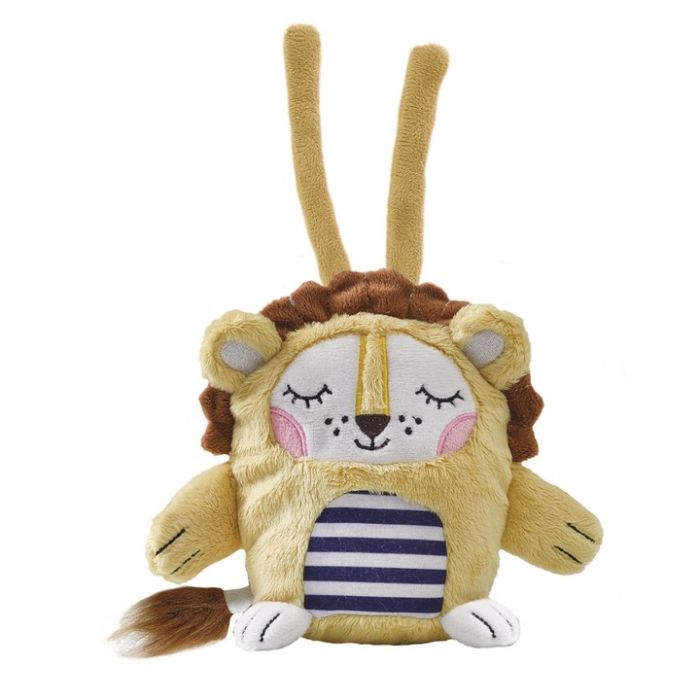 Jucarie de plus cu inregistrare si redare audio, Leu, SES Emotimals, 20 x 25 cm [2]