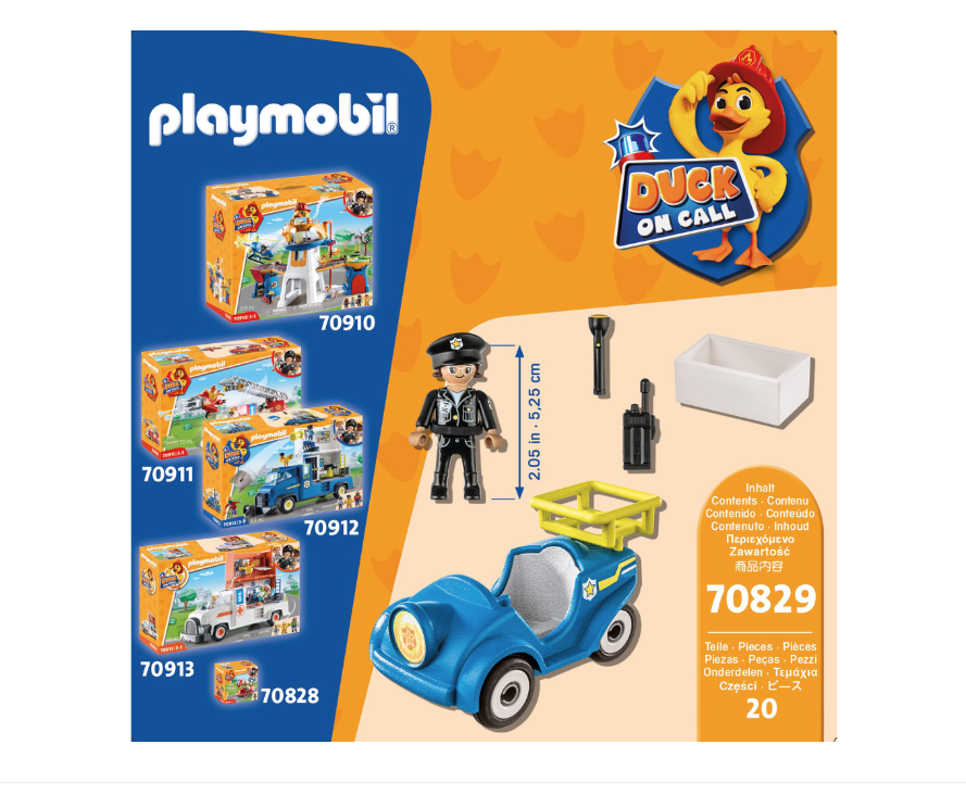 Playmobil Duck On Call - Masinuta de politie [2]