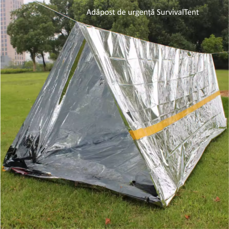 ADORANS Emergency Kit STANDARD – Kit de urgenta complet cu trusa de supravietuire si cort termoizolant [10]