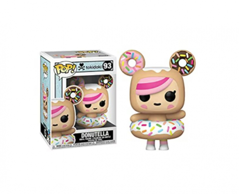 JUCARII SIGURE - Figurina, Funko POP, Tokidoki - Donutella, Vinil, Multicolor
