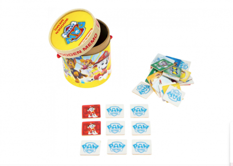 Joc memorie Paw Patrol, lemn Multicolor [1]