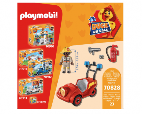 Playmobil Duck On Call - Masinuta de pompieri [2]