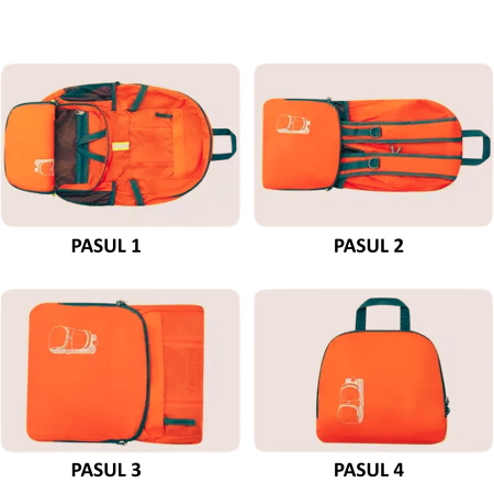 Rucsac ADORANS GoPack impermeabil, pliabil, 35L – adorans.ro [4]