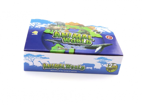 Set educativ 12 figurine animale de ferma, 3 ani+, Multicolor [2]