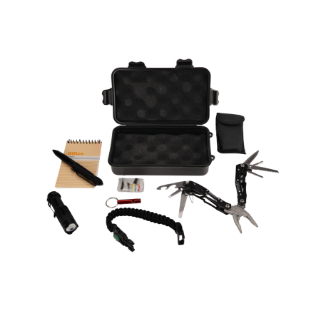 Trusa de supravietuire SurvivalTools compacta, rezistenta si parte din trusa ADORANS – adorans.ro