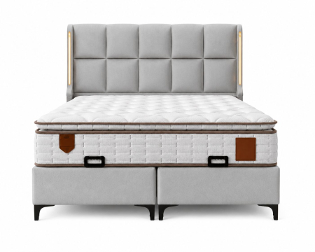 Mobilier divers - Pat MILANO GRI + SALTEA 160 X 200 (TOPPER INCLUS)