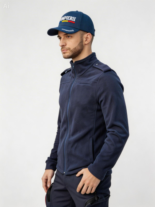 Jacheta polar Pompieri /Jandarmi/Politia Penitenciara/ANP cu fermoar barbati/femei [2]