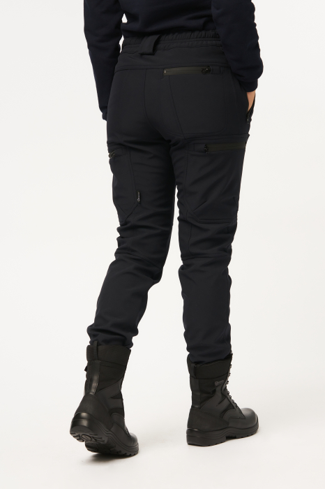 Pantalon softshell dark navy cu fermoare waterproof [4]
