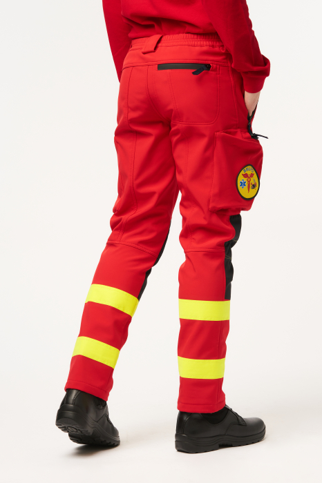 Pantalon softshell smurd cu benzi reflectorizante [2]