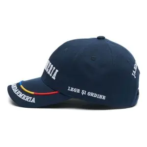 Sapca Premium Jandarmeria, Barbati,Femei , Broderie 3D, Bleumarin, Marime reglabila [3]