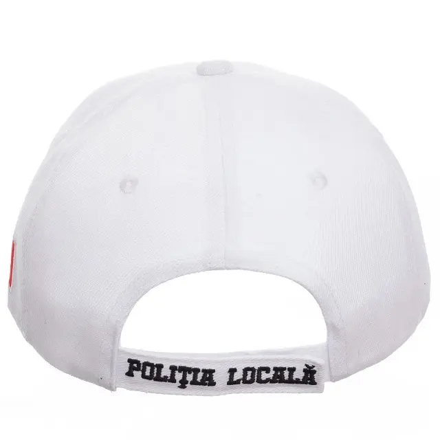 Sapca Premium Politia Locala, Barbati,Femei , Broderie 3D, ALBA, Marime reglabila [4]