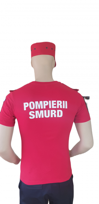 Tricou glat  Smurd maneca scurta cu epoleti pentru suport grad [5]